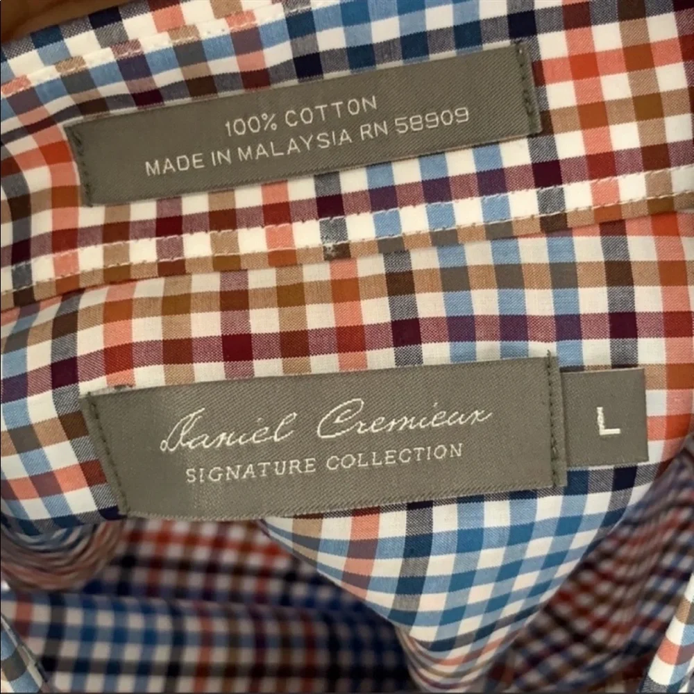 CRÉMIEUX Short Sleeve Shirts Size Large NWT - Picture 10 of 11